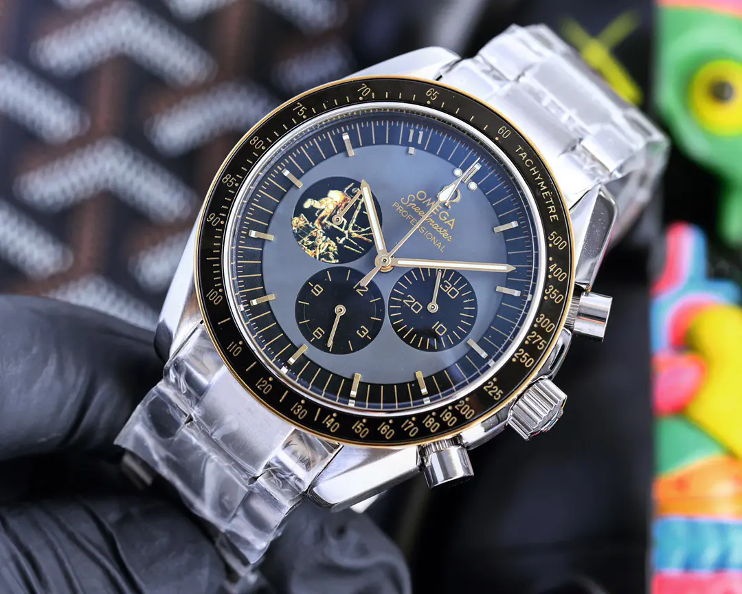 Omega Speedmaster Moonwatch 11 "50 Anniversary" Steel Black Dial 42mm Ref. 310.20.42.50.01.001 - Image 4