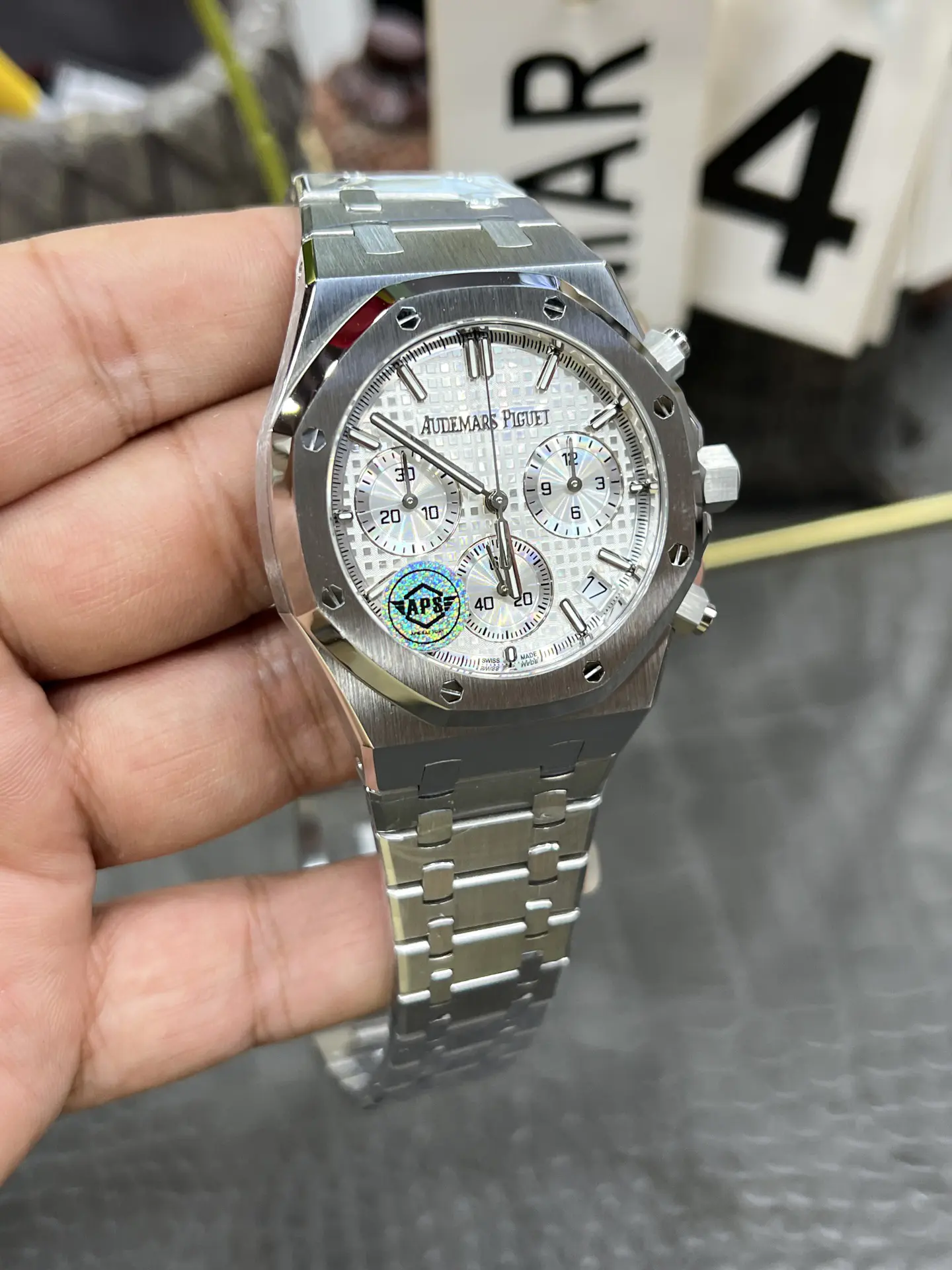Audemars Piguet Royal Oak Chronograph Steel Black Dial 41mm Ref. 26240ST.OO.1320ST.07 - Image 10