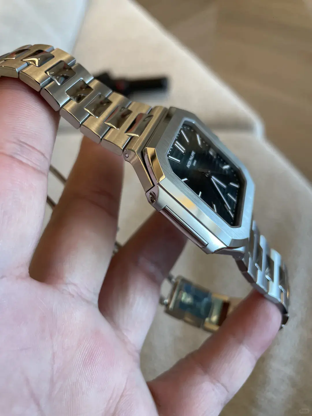 Patek Philippe Cubitus 45mm Green Dial Stainless Steel Bracelet 5821/1A - Image 4