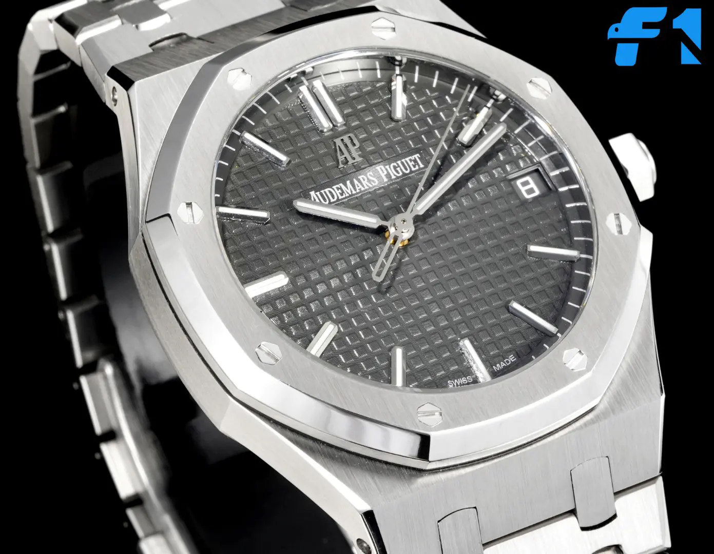 Audemars Piguet Royal Oak "50th Anniversary" 37mm Grey Dial Reference 15550ST.OO.1356ST.03 - Image 2