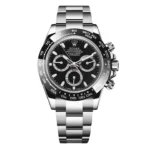 Swiss movement-Rolex-Daytona Siver 116500ln-0002 Classic Panda Black & White Dial 40mm