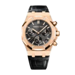 Audemars Piguet Royal Oak Chronograph Rose Gold Black Dial 41mm Ref. 26240OR.OO.D002CR.02
