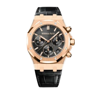 Audemars Piguet Royal Oak Chronograph Rose Gold Black Dial 41mm Ref. 26240OR.OO.D002CR.02
