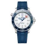 Omega Seamaster Diver 300m America's Cup Edition Steel White Dial 42mm Ref. 210.32.42.20.04.002