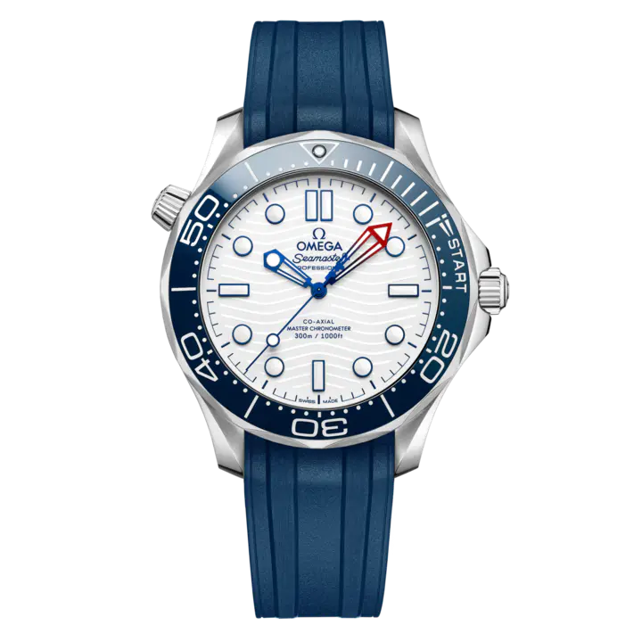 Omega Seamaster Diver 300m America's Cup Edition Steel White Dial 42mm Ref. 210.32.42.20.04.002
