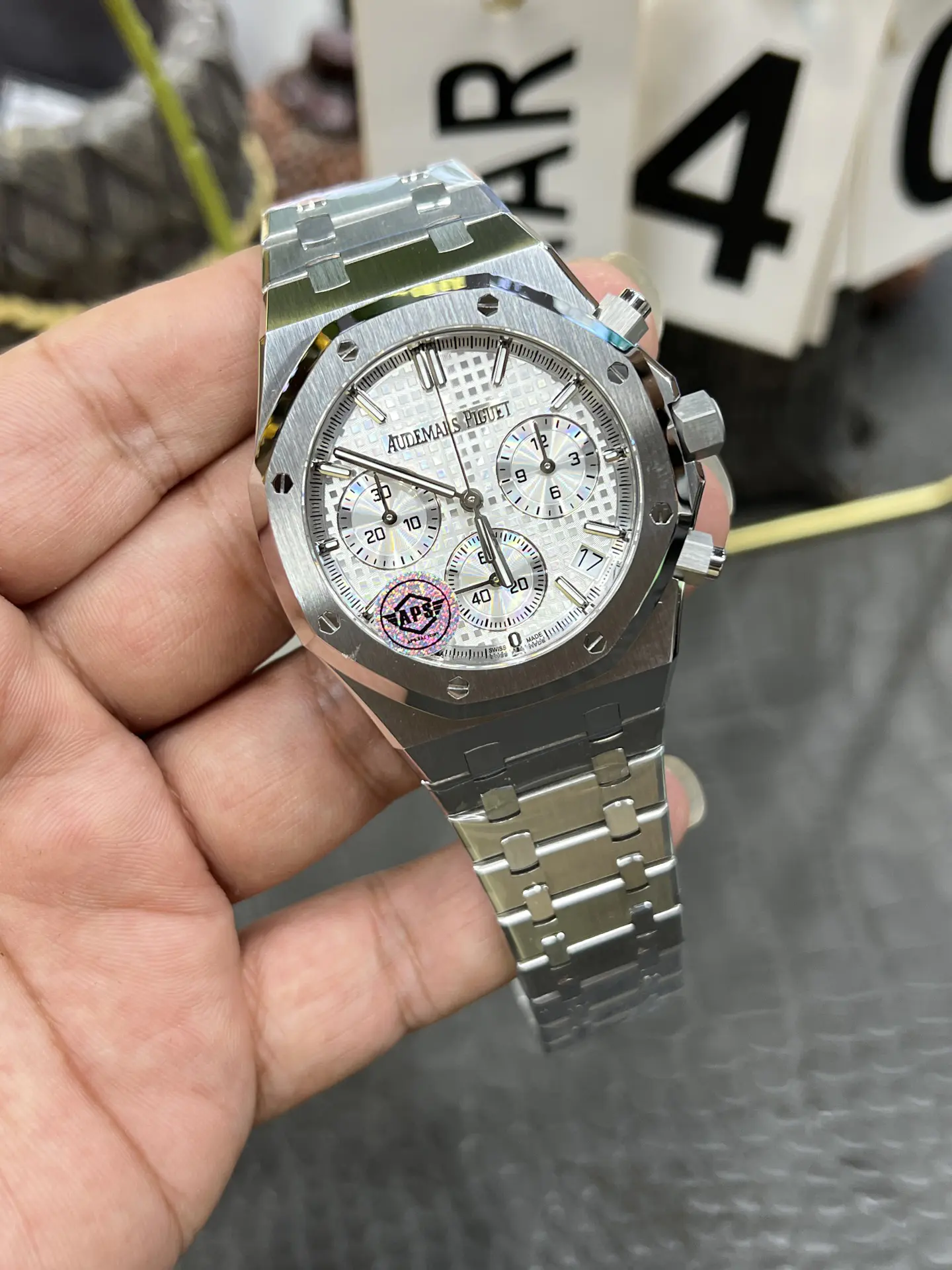 Audemars Piguet Royal Oak Chronograph Steel Black Dial 41mm Ref. 26240ST.OO.1320ST.07 - Image 2