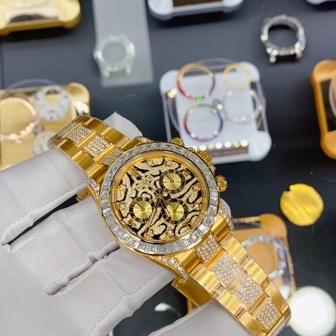 Swiss movement-Rolex Cosmograph 116588TBR Daytona Eye of Tiger - Image 2