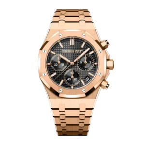 Audemars Piguet Royal Oak Chronograph Rose Gold Black Dial 41mm Ref. 26240OR.OO.1320OR.02