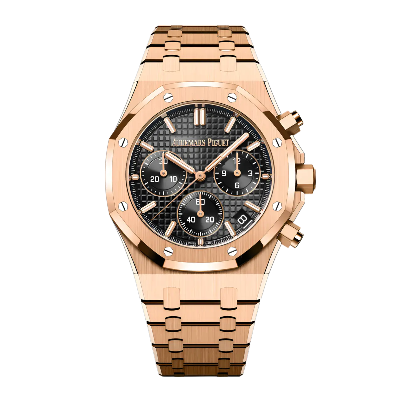 Audemars Piguet Royal Oak Chronograph Rose Gold Black Dial 41mm Ref. 26240OR.OO.1320OR.02