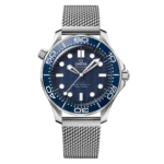 Omega Seamaster Diver 300m "James Bond 60th Anniversary" Steel Blue Dial 42mm Ref. 210.30.42.20.03.002