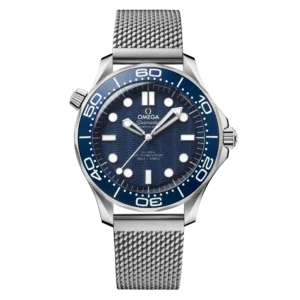 Omega Seamaster Diver 300m "James Bond 60th Anniversary" Steel Blue Dial 42mm Ref. 210.30.42.20.03.002