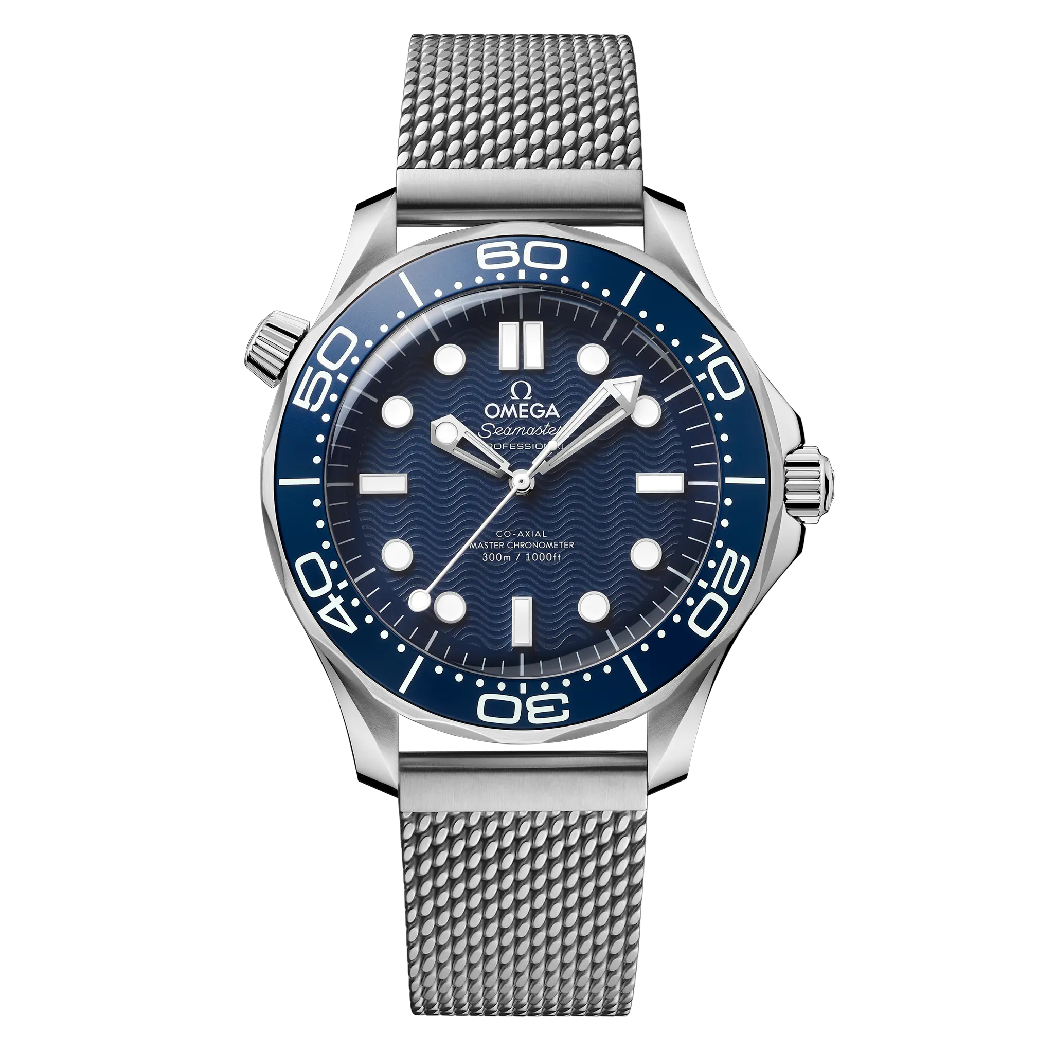 Omega Seamaster Diver 300m "James Bond 60th Anniversary" Steel Blue Dial 42mm Ref. 210.30.42.20.03.002