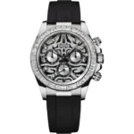 Swiss movement-Rolex Daytona 116589TBR "Eye of the Tiger" White Gold UNWORN