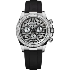 Swiss movement-Rolex Daytona 116589TBR "Eye of the Tiger" White Gold UNWORN
