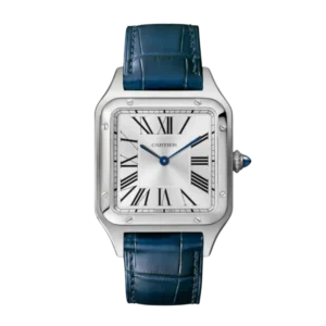 CARTIER SANTOS-DUMONT Blue Strap Large Model 43.5 mm WSSA0022