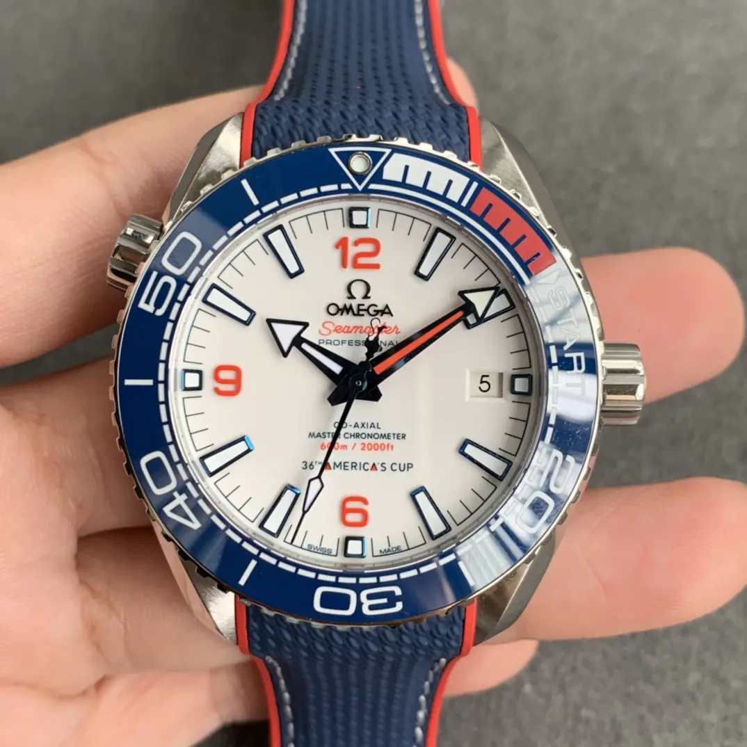 Omega Seamaster Planet Ocean 600m 43.5mm - America's Cup 215.32.43.21.04.001 - Image 2