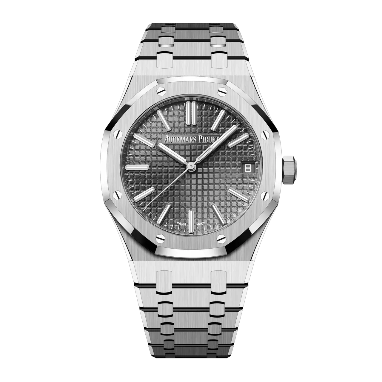 Audemars Piguet ROYAL OAK SELFWINDING "50TH ANNIVERSARY Grey dial 15510ST.OO.1320ST.05
