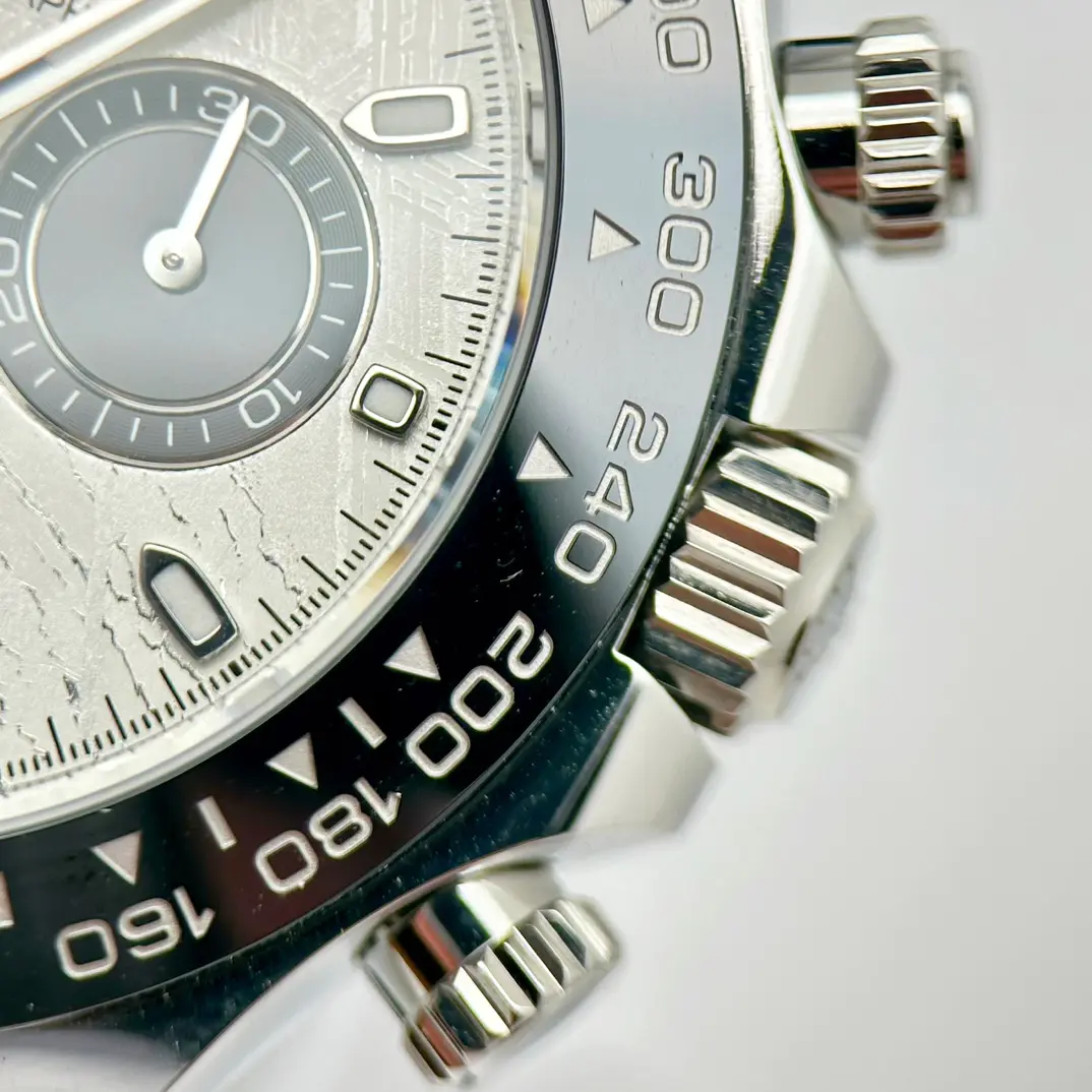 Swiss movement-Rolex Cosmograph Daytona White Gold Meteorite 116519LN-0038 - Image 6