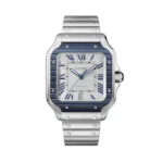 CARTIER SANTOS Blue PVD Bezel 39.8mm WSSA0047