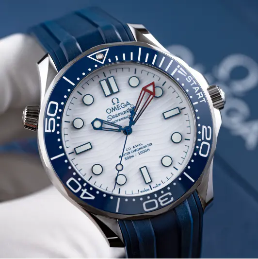 Omega Seamaster Diver 300m America's Cup Edition Steel White Dial 42mm Ref. 210.32.42.20.04.002 - Image 3