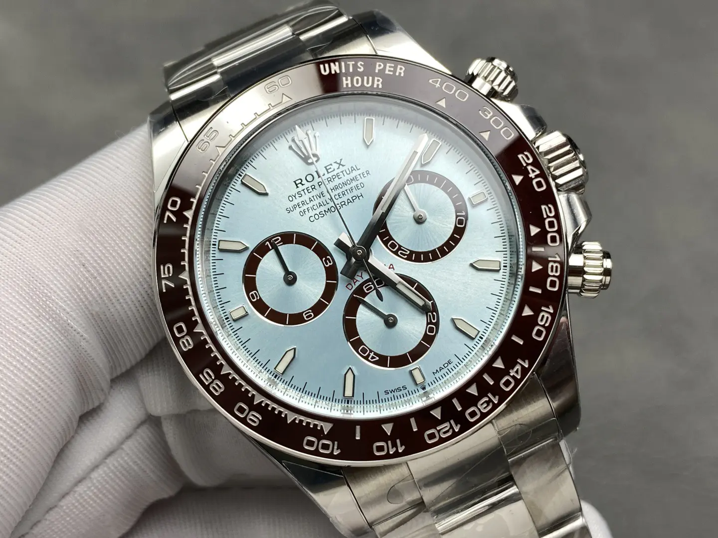 Rolex Cosmograph Daytona Ice Blue Platinum m126506-0001 - Image 3