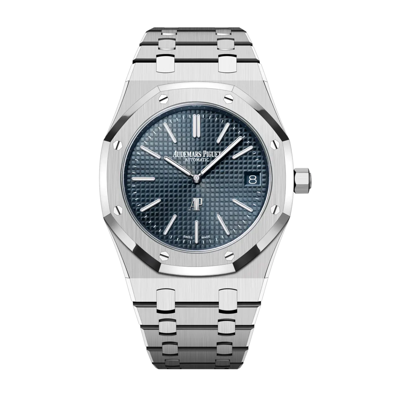 Audemars Piguet Royal Oak Jumbo 39mm Stainless Steel Jumbo Ultra-Thin Blue Dial 15202ST.OO.1240ST.01