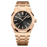 Audemars Piguet Royal Oak Selfwinding Rose Gold Black Dial 41mm Ref. 15510OR.OO.1320OR.04