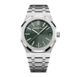 Audemars Piguet Royal Oak Selfwinding 41 mm Stainless Steel Green Dial 15510ST.OO.1320ST.09