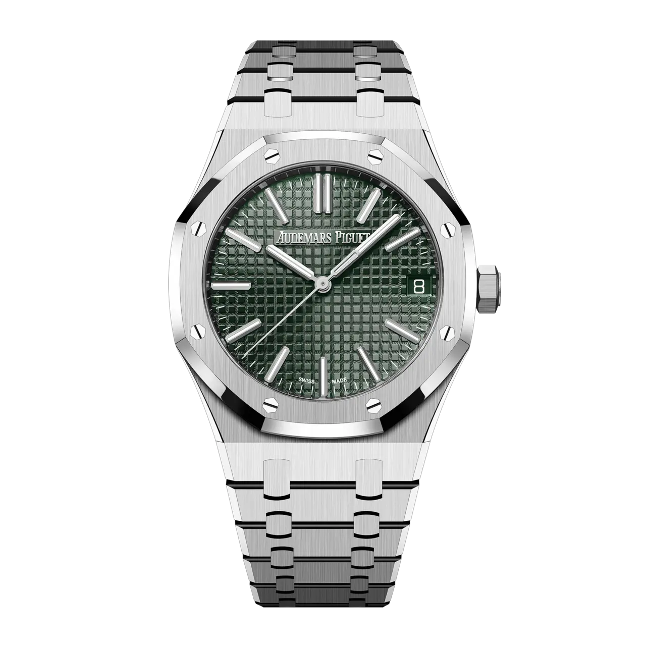 Audemars Piguet Royal Oak Selfwinding 41 mm Stainless Steel Green Dial 15510ST.OO.1320ST.09