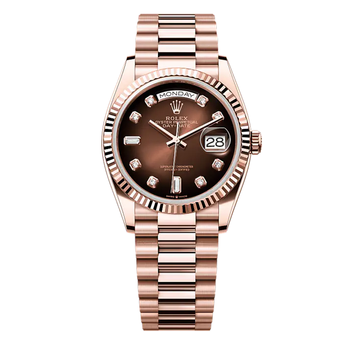 Rolex Day-Date 36mm 128235-0037 Rose gold