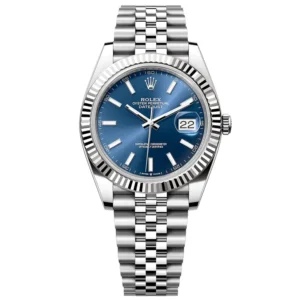 Rolex Datejust 126334-0002 Blue Index 41mm Jubilee Stainless Steel