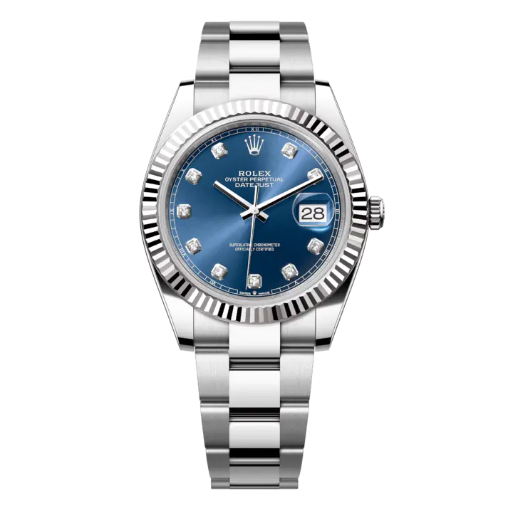 Rolex Datejust 41 m126334-0015 126334G BLUE OYS