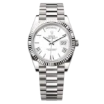 Rolex Day-Date 40MM White Roman Dial 228239-0046