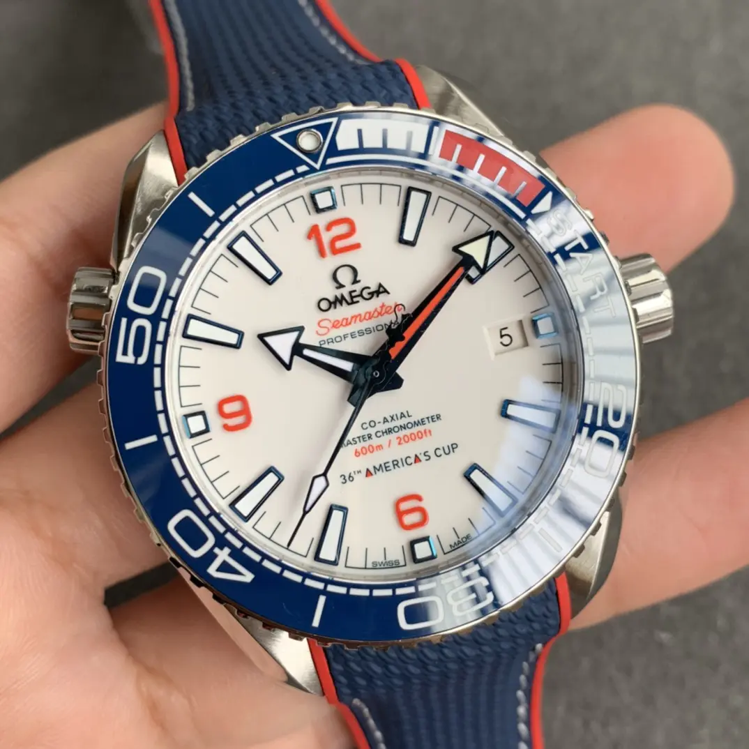 Omega Seamaster Planet Ocean 600m 43.5mm - America's Cup 215.32.43.21.04.001 - Image 3