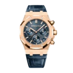 Audemars Piguet Royal Oak Chronograph Rose Gold Blue Dial 41mm Ref. 26240OR.OO.D315CR.02