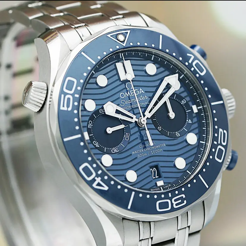 Omega Seamaster Diver 300m Chronograph Steel Blue Dial 44mm Ref. 210.30.44.51.03.001 - Image 2