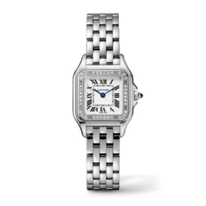 Cartier Panthère de Cartier Steel Diamond Silver Dial