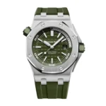 Audemars Piguet Royal Oak Offshore 15710ST.OO.A052CA.01 Diver Stainless Steel Green Dial