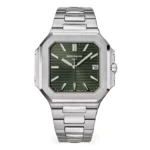 Patek Philippe Cubitus 45mm Green Dial Stainless Steel Bracelet 5821/1A