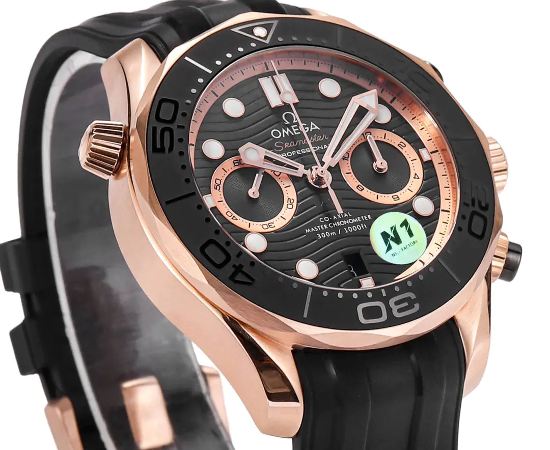 Omega Seamaster Diver 300m Ceramic Black Dial 44mm Ref. 210.62.44.51.01.001 - Image 4