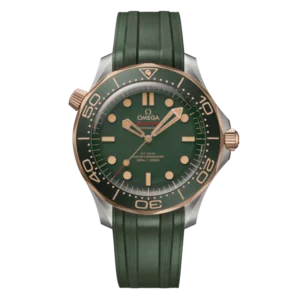 Omega Seamaster Diver 300m Bronze Gold & Titanium Green Dial 42mm Ref. 210.92.42.20.10.001