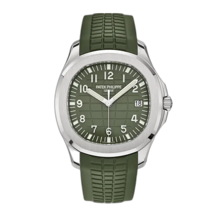 Patek Philippe Aquanaut Khaki Green Dial Watch 5168G-010
