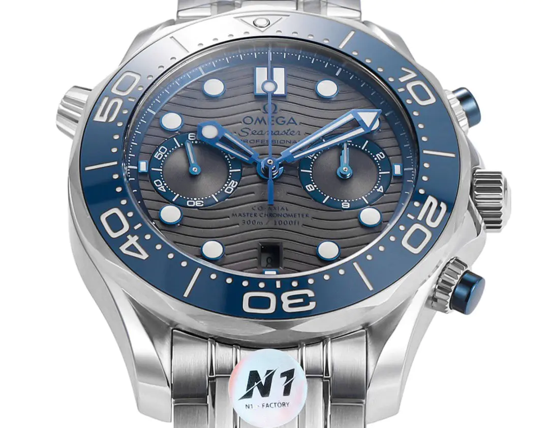Omega Seamaster Diver 300M Chronograph Steel Grey Dial 44mm Ref. 210.30.44.51.06.001 - Image 4