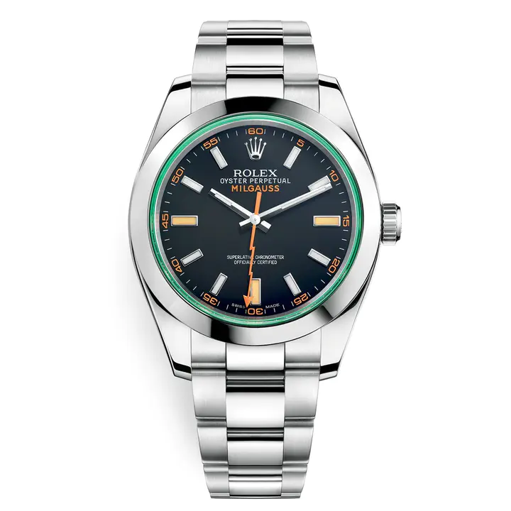 Rolex Milgauss "Green Glass" 116400GV-0001