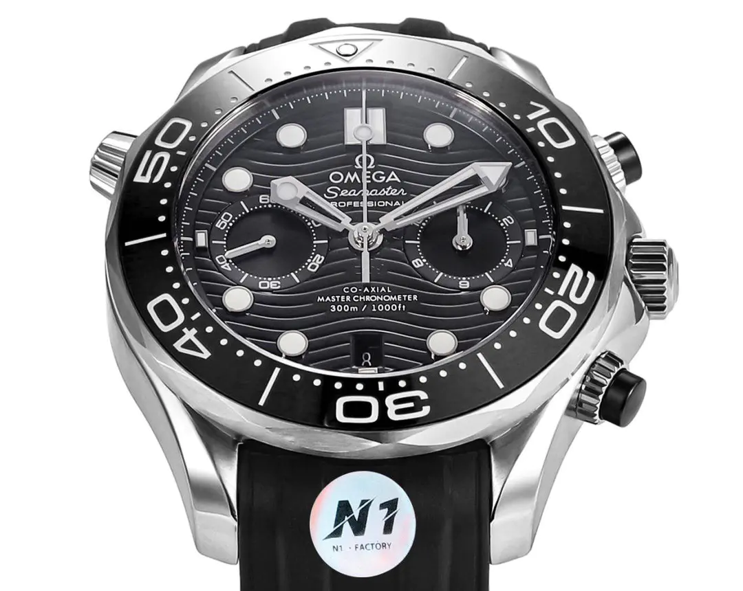 Omega Seamaster Diver 300m Chronograph Steel Black Dial 44mm Ref. 210.32.44.51.01.001 - Image 6