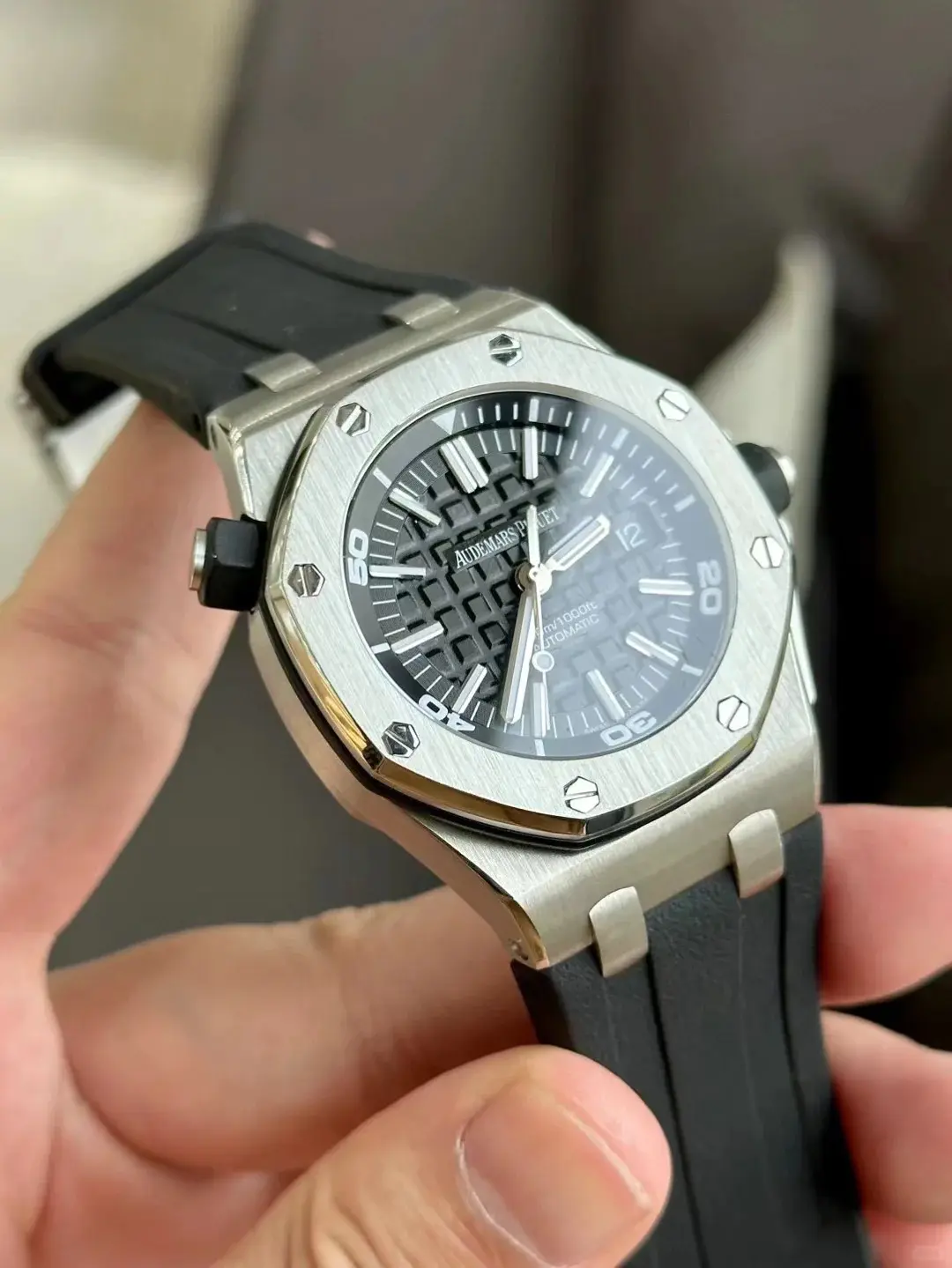 Audemars Piguet Royal Oak Offshore Steel Black Dial 42mm Ref. 15710ST.OO.A002CA.01 - Image 4