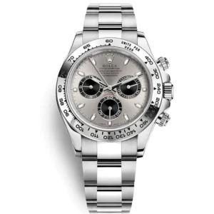 Swiss movement-Rolex White Gold Daytona 116509 Steel and Black