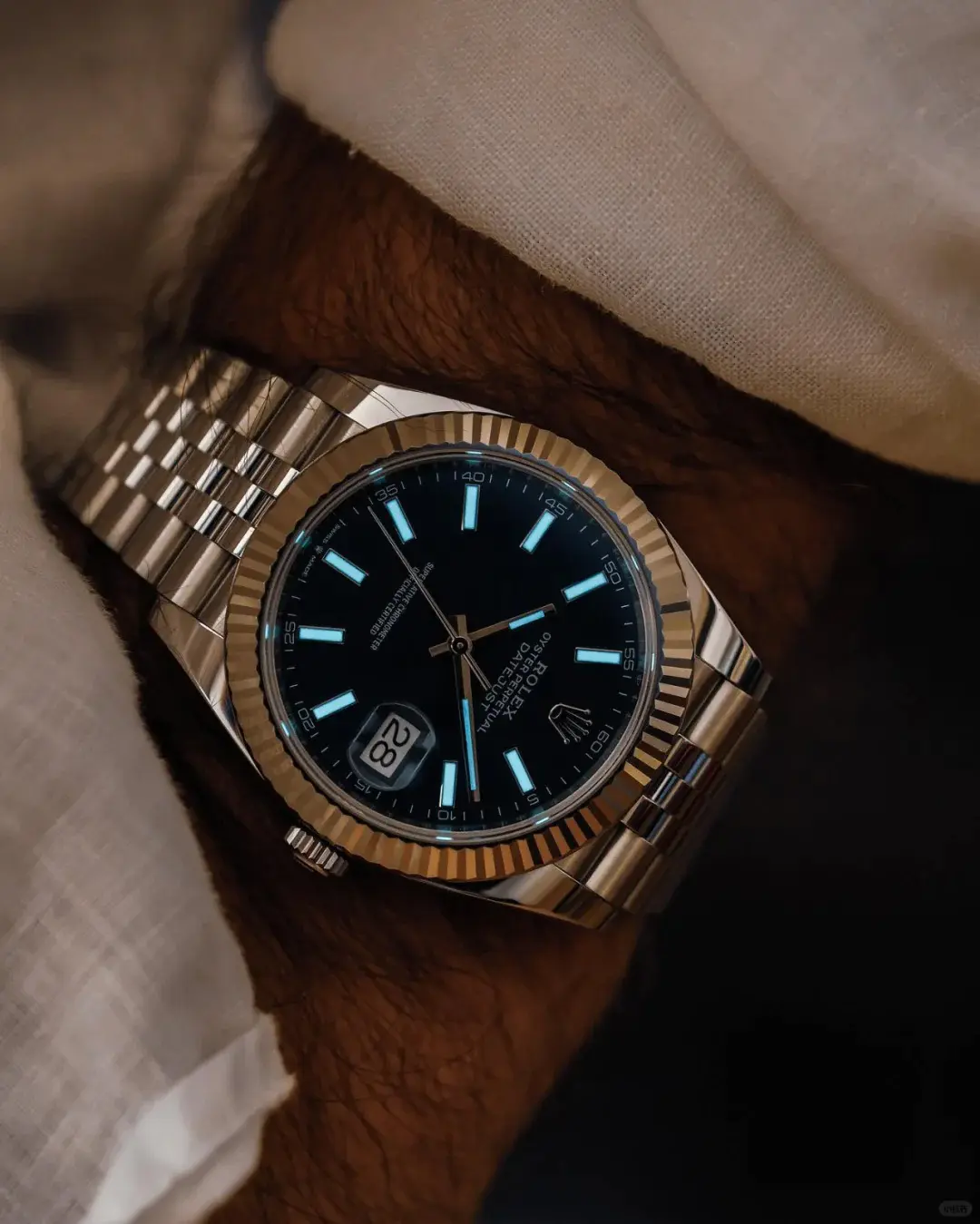 Rolex Datejust 126334-0002 Blue Index 41mm Jubilee Stainless Steel - Image 11