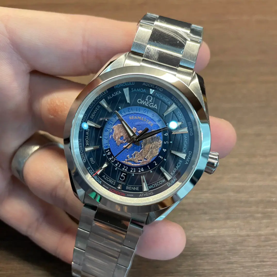 Omega Co-Axial Master Chronometer GMT Worldtimer 43 mm 220.10.43.22.03.001 - Image 3