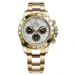 Swiss movement-Rolex Cosmograph Daytona Yellow Gold Meteorite 116508-0015